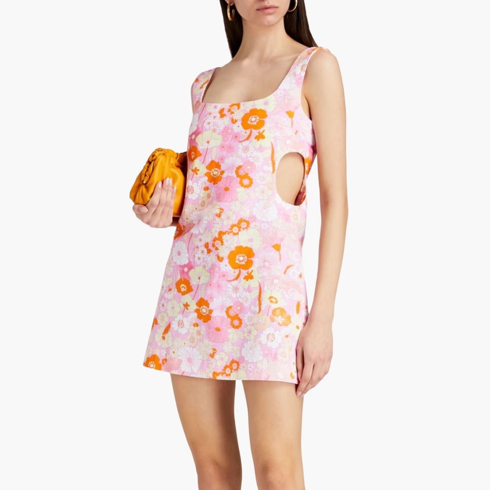 ❗️SOLD ❗️Maje floral cut out summer dress